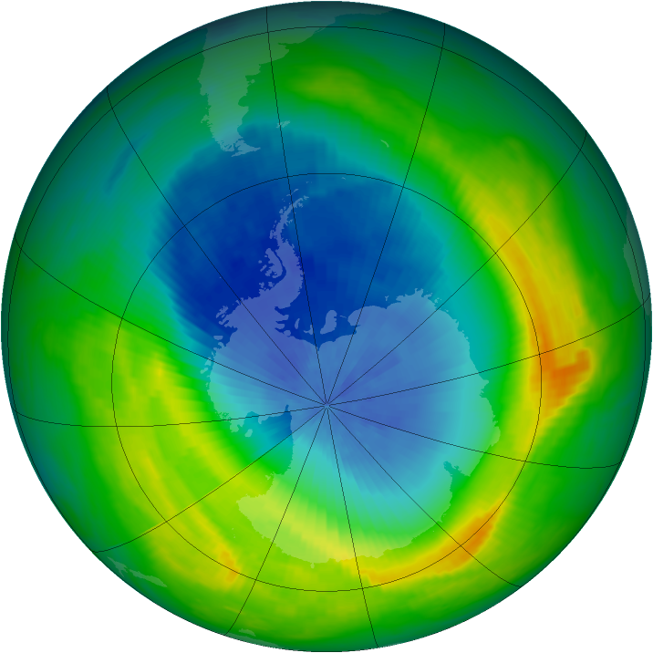 Ozone Map 1988-10-23